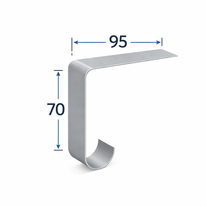 A170 Fascia Drip Gutter Trim 3m Fibreglass Roof Kits a170-fascia-drip-gutter-trim-3m-fibreglass-roof-kits