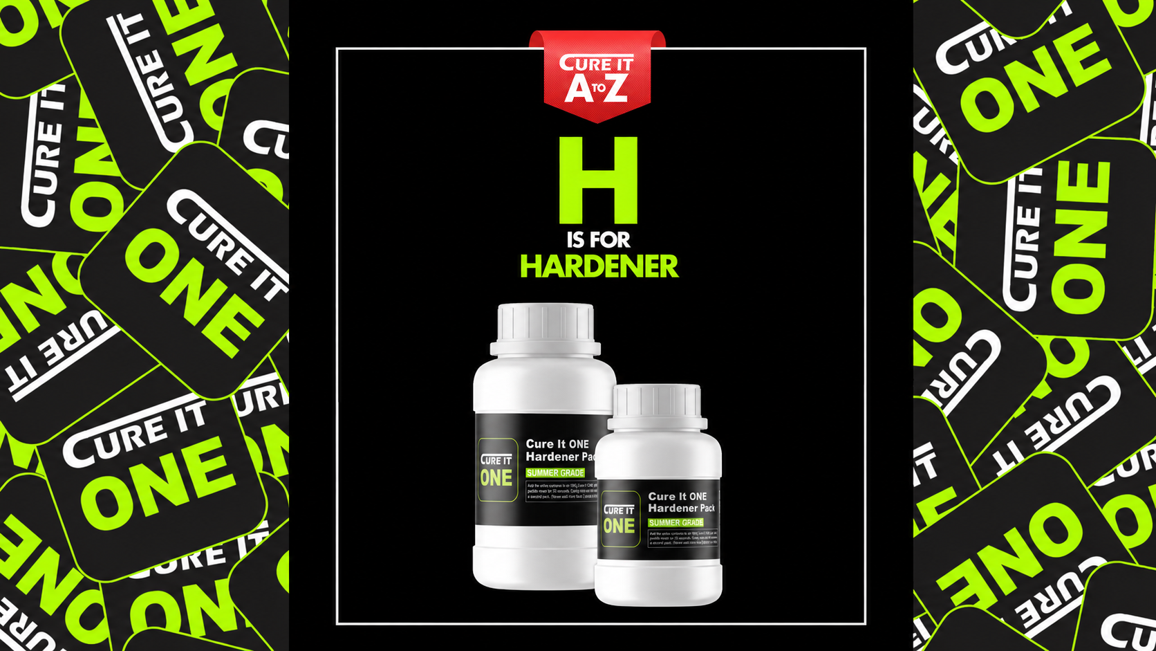 Cure It One Summer Hardener Pack (120g) [For 6Kg Can]