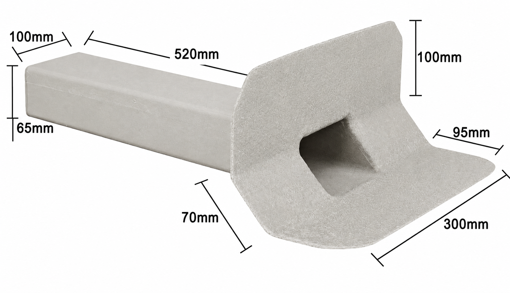Through Wall Parapet Outlet