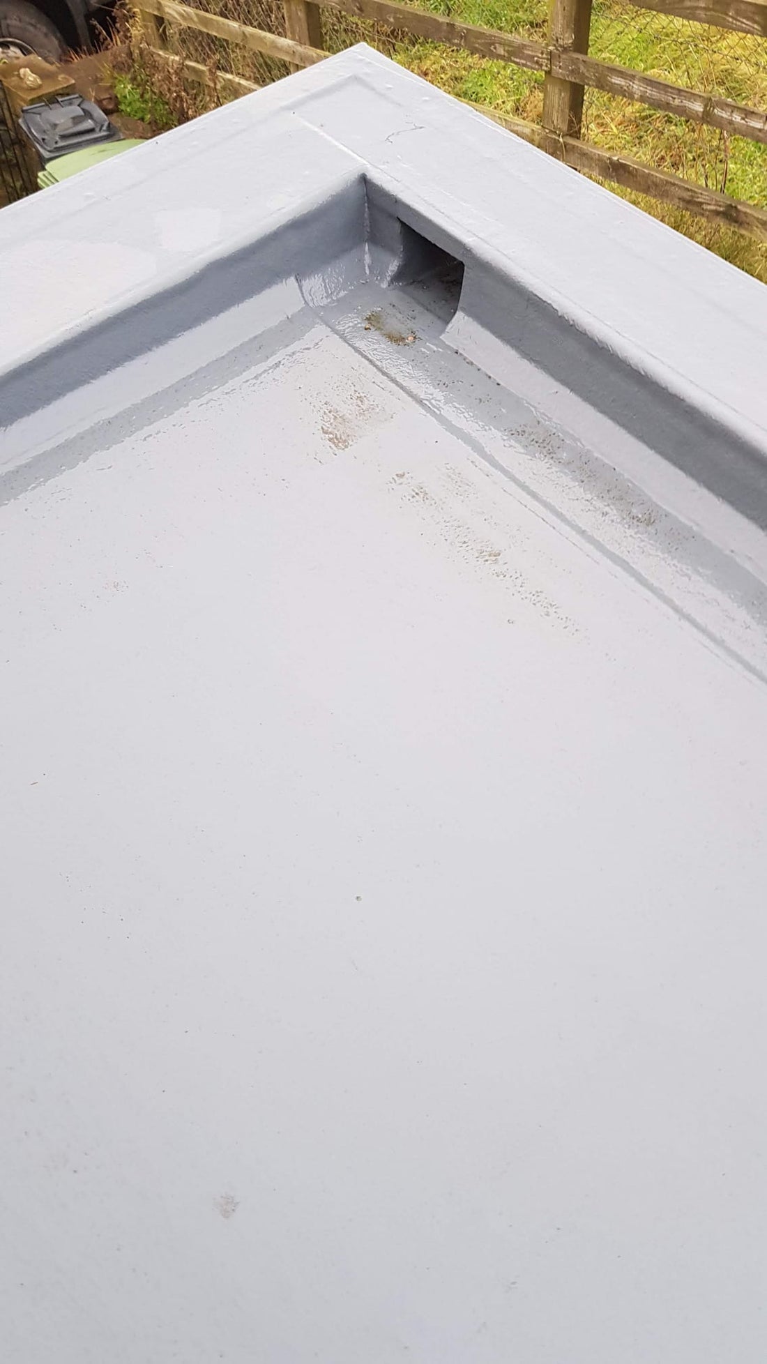 Through Wall Parapet Outlet