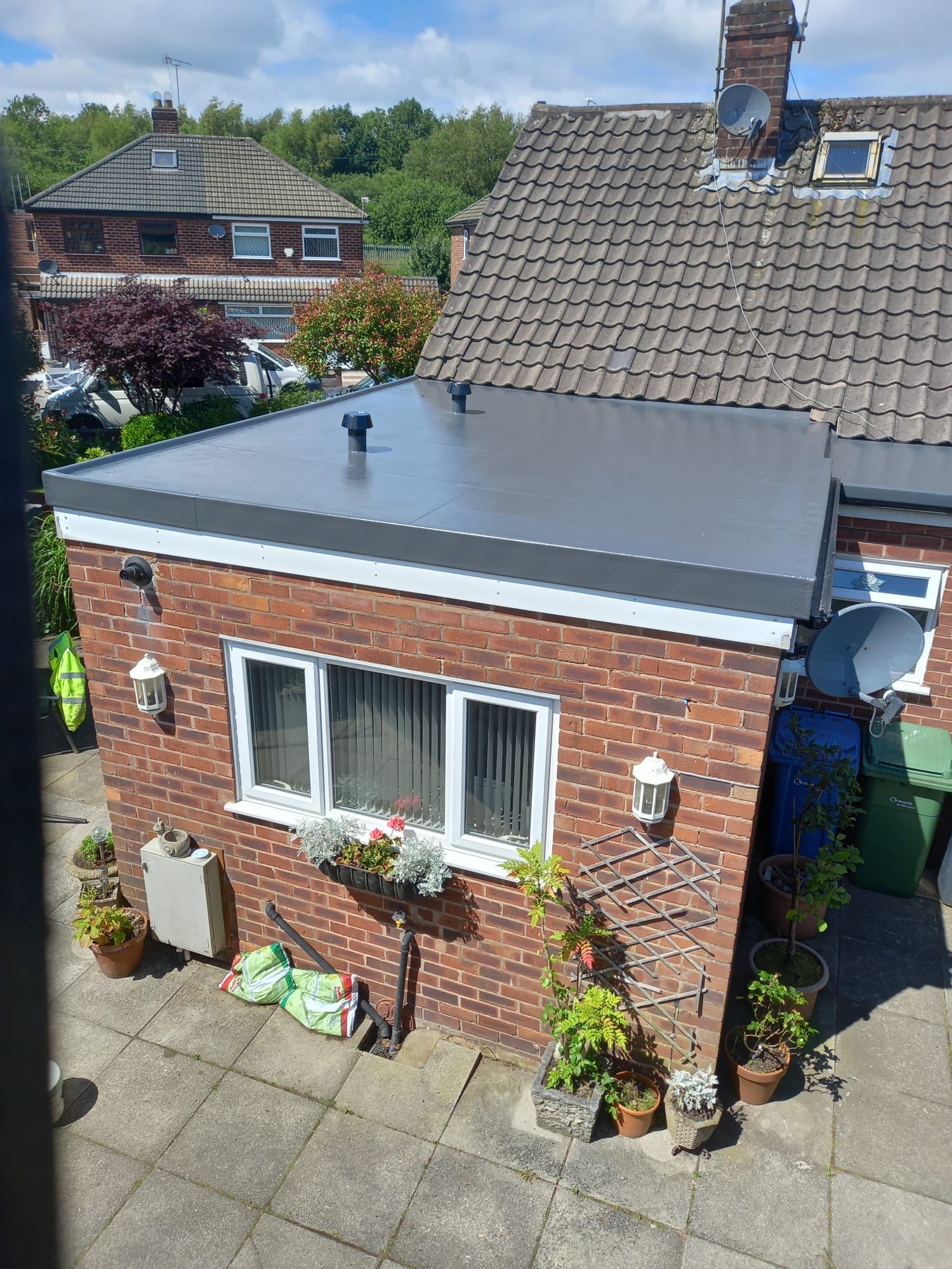 Trade Grade Dark Grey Roofing Topcoat (20kg)