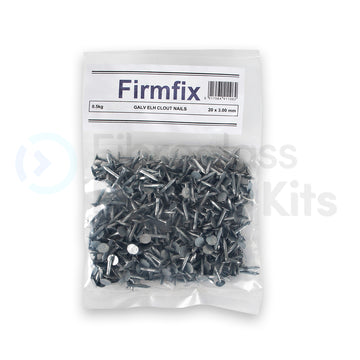 (1/2kg) ELH Galvanised Clout Nails 20mm x 3mm