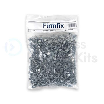 (2.5kg) ELH Galvanised Clout Nails 20mm x 3mm