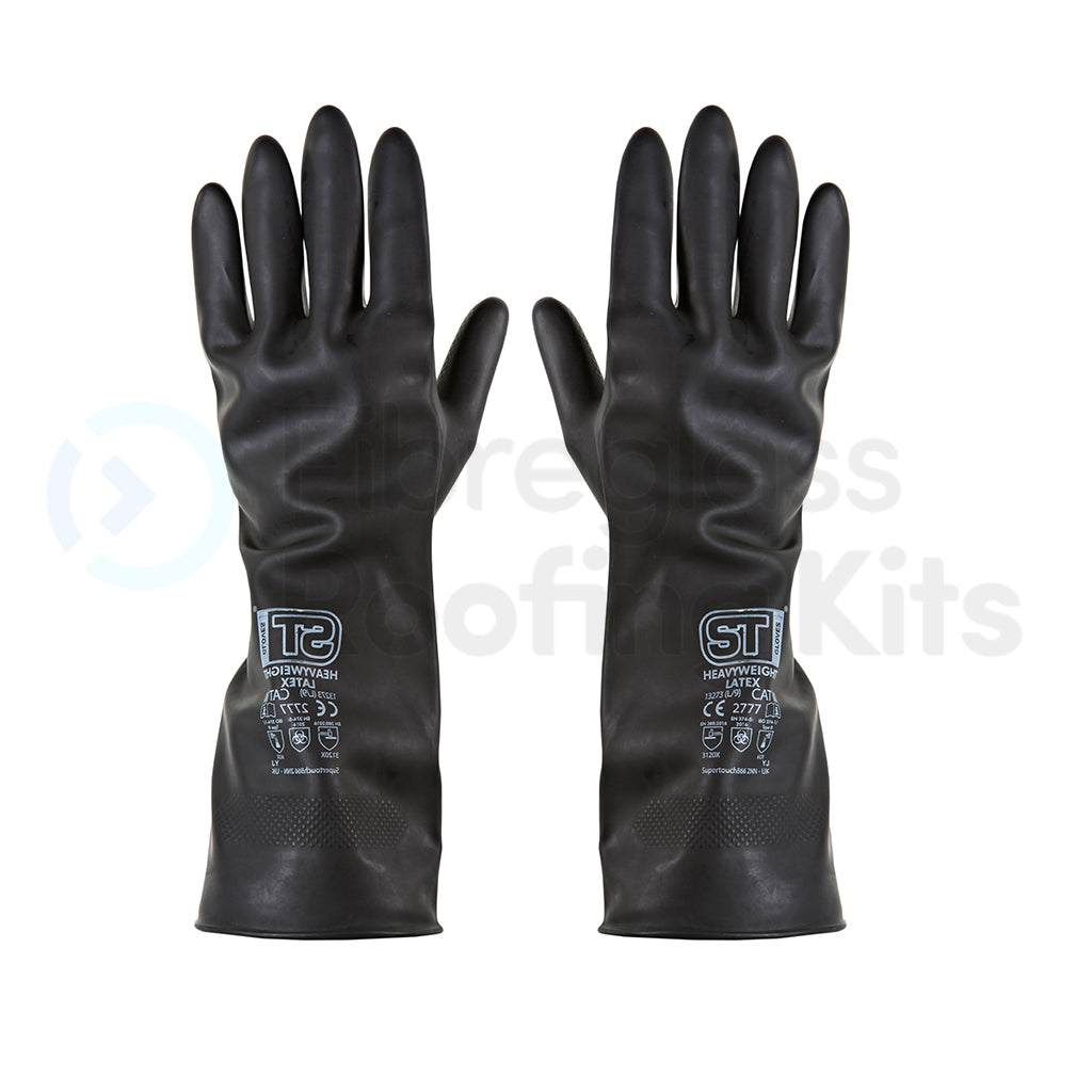 Heavyweight Rubber gloves (L / 9)
