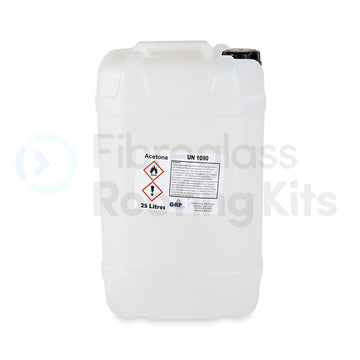 Acetone Plastic Drum (25lts)