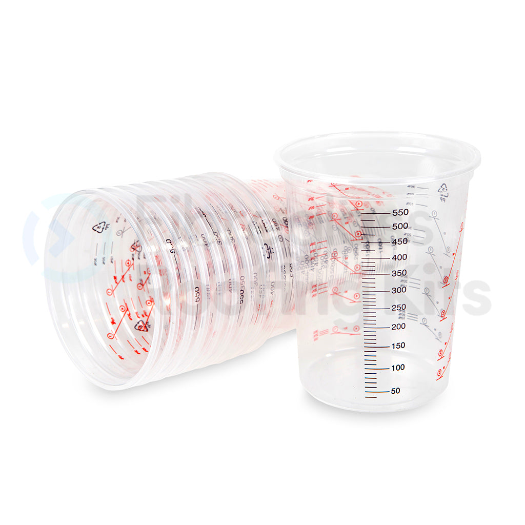 Plastic Calibrated 600cc Cup