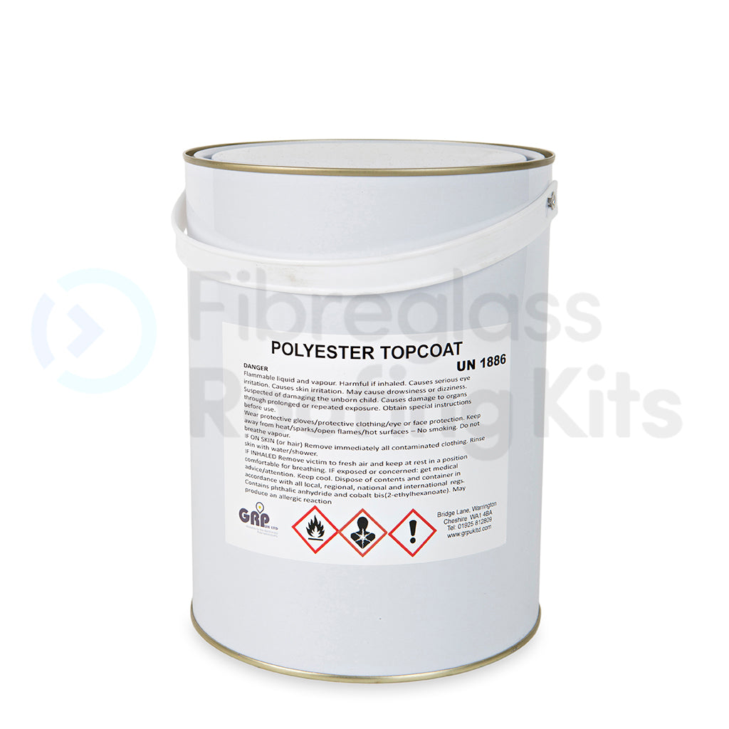 Topcoat Brush Black - ISOPOL IF11052A RAL9005 (5kg)