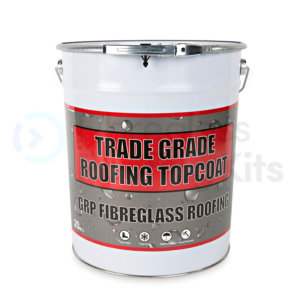 Trade Grade Dark Grey Roofing Topcoat (20kg)