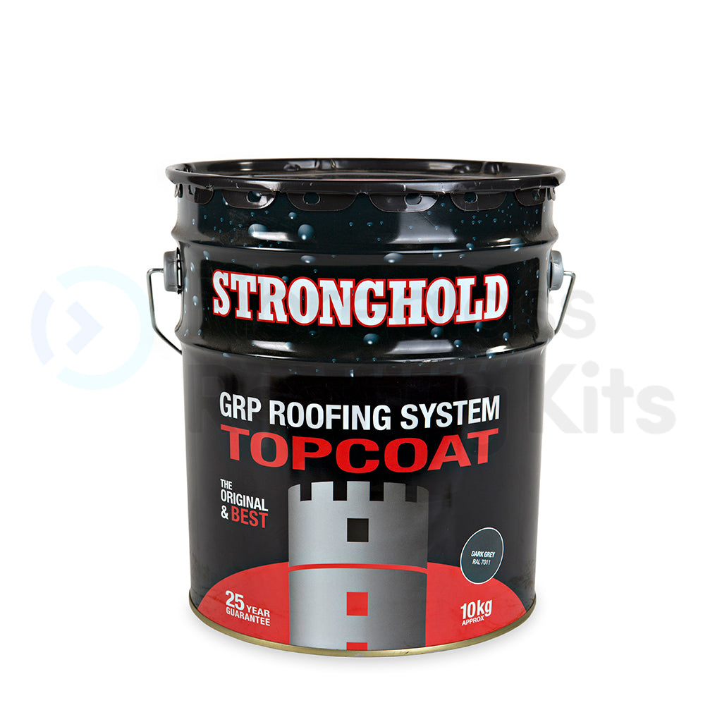 Stronghold Roofing Topcoat Dark Grey RAL 7011 (10kg)