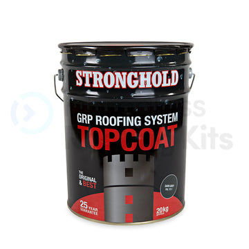 Stronghold Roofing Topcoat Dark Grey RAL 7011 (20kg)