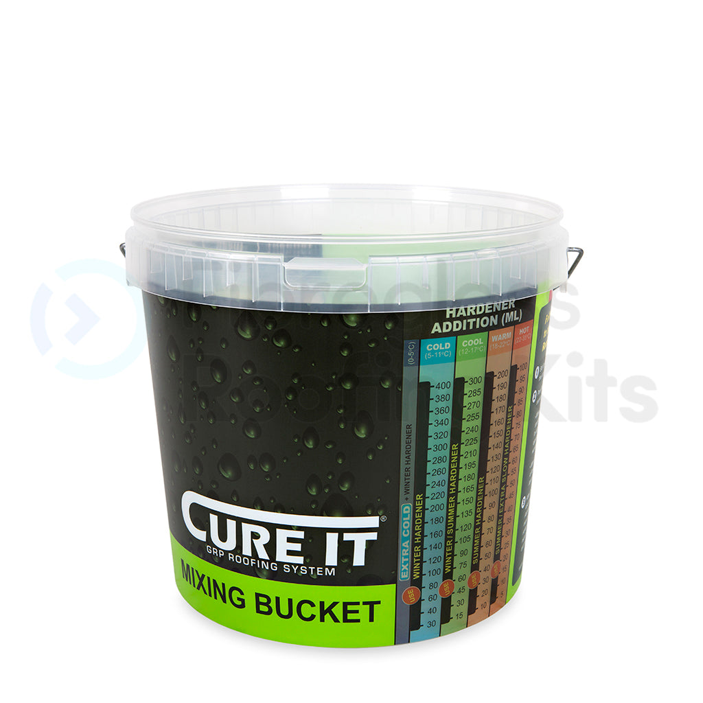 Cure It Printed Mixing Bucket