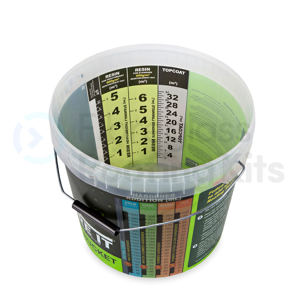 Cure It Printed Mixing Bucket