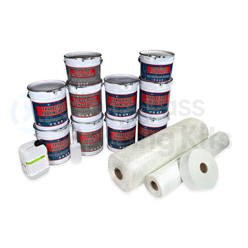 Trade Grade 80m2 Roofing Kit 600g (heavy duty) Dark Grey