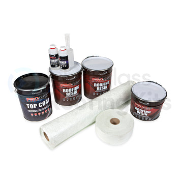 PRO GRP 30m2 Roofing Kit 450g (light duty) Dark Grey