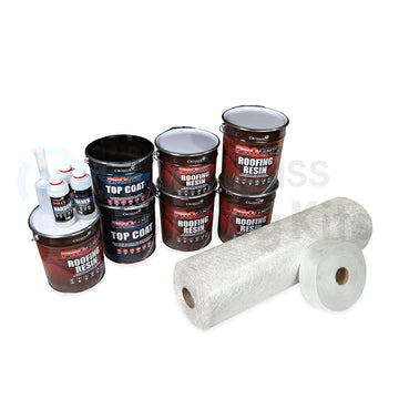 PRO GRP 45m2 Roofing Kit 600g (heavy duty) Dark Grey
