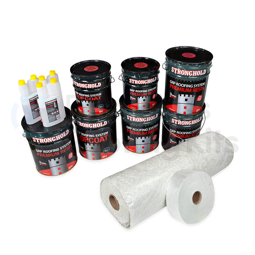 Stronghold 50m2 Roofing Kit 600g (heavy duty) Dark Grey RAL 7011