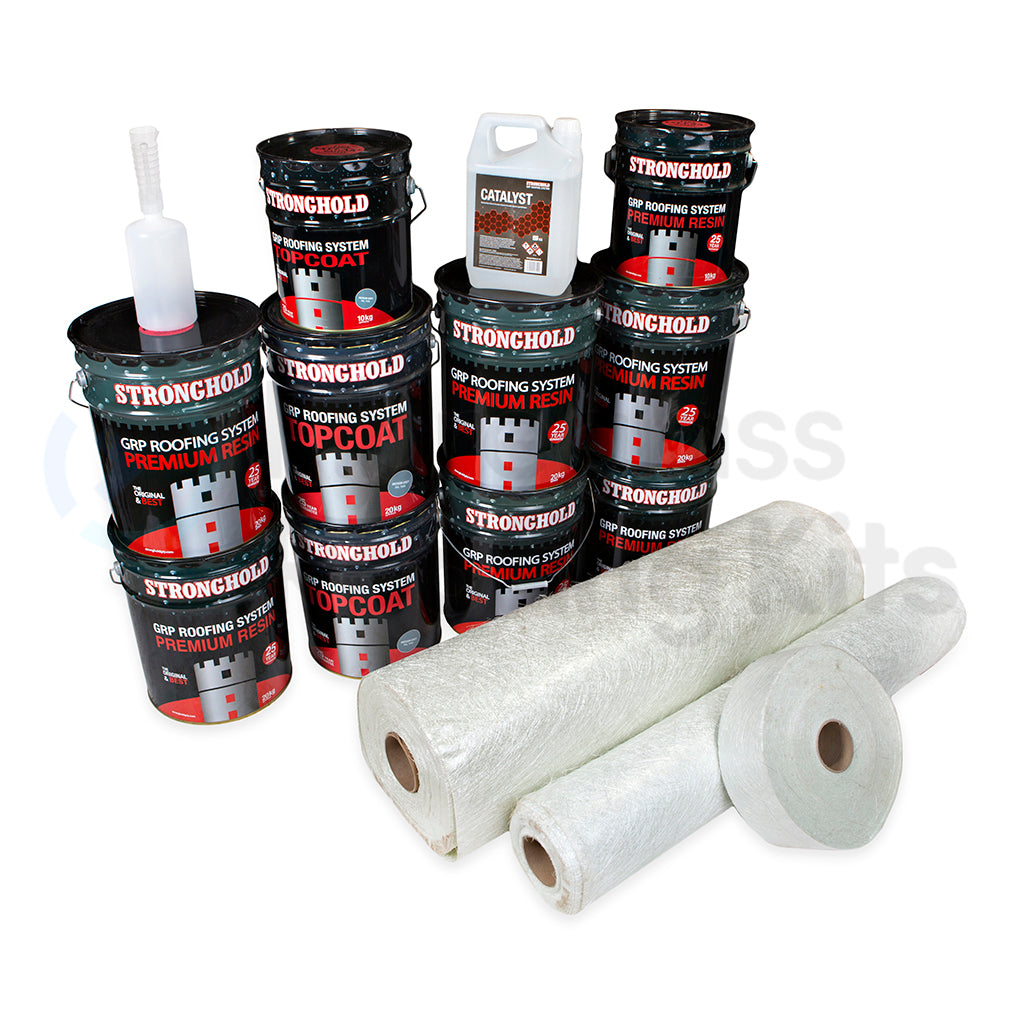 Stronghold 90m2 Roofing Kit 900g (foot traffic) Medium Grey RAL 7046